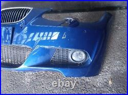 BMW E93 335i M-SPORT Rear Bumper LE MANS BLUE METALLIC 381 NEED REPAIR 2009