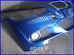 BMW E93 335i M-SPORT Rear Bumper LE MANS BLUE METALLIC 381 NEED REPAIR 2009