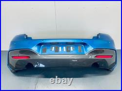 BMW F20 F21 M135i M140i 2015-2019 M Sport Rear Bumper Estoril Blue B45 PDC #097