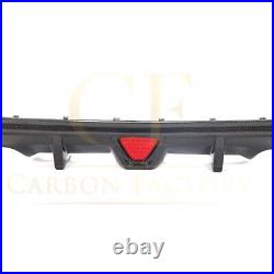 BMW F22 2 Series M Sport Carbon Fibre Rear Diffuser LED Style 14-21