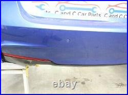 BMW F30 340i LCI M-Sport Rear Bumper WithPDC + Diffuser Estoril Blue 8/7/21
