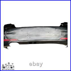 BMW F30 Bumper Rear M Sport Trim Panel PDC Black Sapphire Metallic 475 Damaged