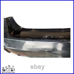 BMW F30 Bumper Rear M Sport Trim Panel PDC Black Sapphire Metallic 475 Damaged