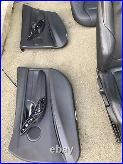 BMW F30 M Sport Black Leather Interior Seats & Door Panels 3 Series (Heated)