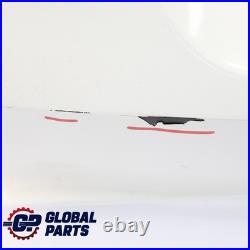 BMW F30 M Sport Rear Bumper Trim Panel PDC Alpinweiss 3 Alpine White 300
