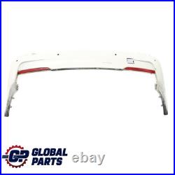 BMW F30 M Sport Rear Bumper Trim Panel PDC Alpinweiss 3 Alpine White 300