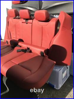 BMW F30 RED Seats & Door Cards Rugs LCI F30 335i 328i Interior M Sport Package