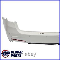 BMW F31 Touring M Sport Rear Bumper Trim Panel PDC Alpinweiss 3 White 300