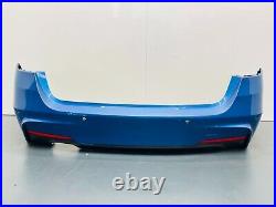 BMW F31 Touring PDC M Sport Rear Bumper in Estoril Blue B45 #059