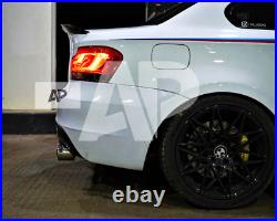 BMW'M Sport' 1 Series Coupe 1M E82 E88 Gloss Black Boot Lip Spoiler 2007-2013