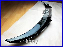 BMW'M Sport' 3 Series E90 Gloss Black High Kick PSM Ducktail Spoiler 2004-2012