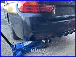 BMW M Sport Rear Bumper and Defuser Series F36 4 Series PDC Black Sapphire 475