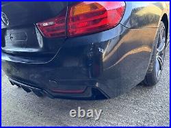 BMW M Sport Rear Bumper and Defuser Series F36 4 Series PDC Black Sapphire 475