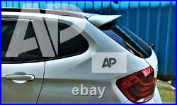 BMW M Sport X1 E84 X1M SUV Gloss Black Rear Roof Spoiler 2009-2015