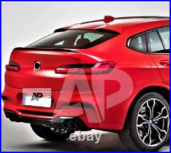 BMW M Sport X4 G02 X4M SUV Gloss Black Rear Boot Lip Spoiler 2014+