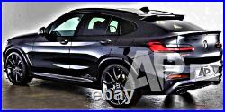 BMW M Sport X4 G02 X4M SUV Gloss Black Rear Roof Spoiler Wing 2014+
