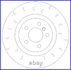 BMW M140i Rear Brake Discs C Hook Slotted Sport Upgrade