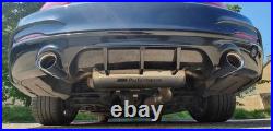 BMW M240i F22 M-sport Back Box Rear Silencer Exhaust System and Chrome Tips