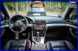 BMW OEM E39 5 Series M Sport Silver Aluminum Savoini Interior Trims Set Kit LHD