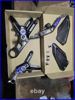 BMW S1000RR Genuine Sport 2021 riders rear set assembly Giles BMW S1000RR Genuine Sport 2021 riders rear set assembly Giles