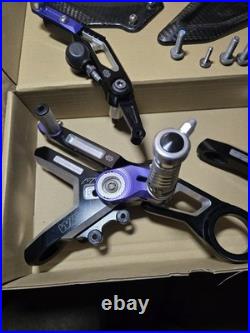 BMW S1000RR Genuine Sport 2021 riders rear set assembly Giles