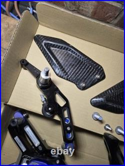 BMW S1000RR Genuine Sport 2021 riders rear set assembly Giles