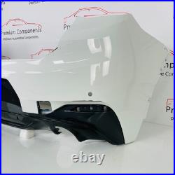 BMW X2 Rear Bumper M Sport F39 Genuine White With Diffuser 2017 2020 AP74