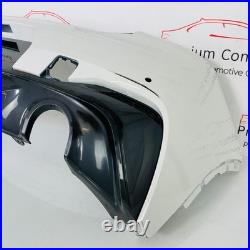 BMW X2 Rear Bumper M Sport F39 Genuine White With Diffuser 2017 2020 AP74