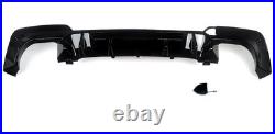 BMW X3 G01 M Sport X3M Style Gloss Black Rear Diffuser Lip Valance BMW X3 G01 M Sport X3M Style Gloss Black Rear Diffuser Lip Valance