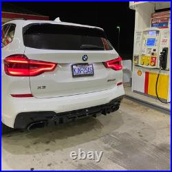 BMW X3 G01 M Sport X3M Style Gloss Black Rear Diffuser Lip Valance BMW X3 G01 M Sport X3M Style Gloss Black Rear Diffuser Lip Valance