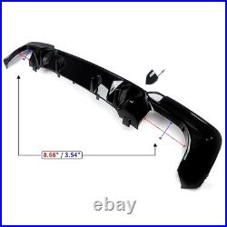 BMW X3 G01 M Sport X3M Style Gloss Black Rear Diffuser Lip Valance BMW X3 G01 M Sport X3M Style Gloss Black Rear Diffuser Lip Valance