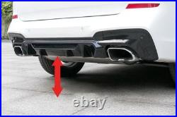 BMW X3 G01 M Sport X3M Style Gloss Black Rear Diffuser Lip Valance BMW X3 G01 M Sport X3M Style Gloss Black Rear Diffuser Lip Valance