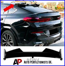 BMW X4 G02 X4M Gloss Black Rear Roof Spoiler Lip Wing Body Kit M Sport 2018+ BMW X4 G02 X4M Gloss Black Rear Roof Spoiler Lip Wing Body Kit M Sport 2018+