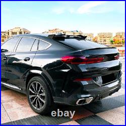 BMW X4 G02 X4M Gloss Black Rear Roof Spoiler Lip Wing Body Kit M Sport 2018+ BMW X4 G02 X4M Gloss Black Rear Roof Spoiler Lip Wing Body Kit M Sport 2018+