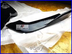 BMW X5 F15 X5M Gloss Black Rear Diffuser Lip Valance Bumper + Side Spats M Sport