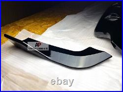 BMW X5 F15 X5M Gloss Black Rear Diffuser Lip Valance Bumper + Side Spats M Sport