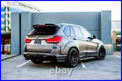 BMW X5 F15 X5M Gloss Black Rear Mid Wing Boot Spoiler Lip Body Kit M Sport 13-18