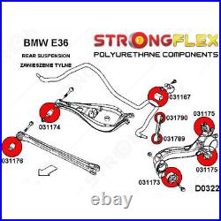 BMW Z4 Rear control arm lower inner polyurethane bush kit SPORT 33321092237