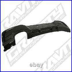 Black Rear Diffuser Bumper Single Exit M Sport Look For Bmw 1 Series F20 12-15