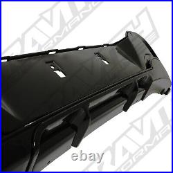 Black Rear Diffuser Bumper Single Exit M Sport Look For Bmw 1 Series F20 12-15