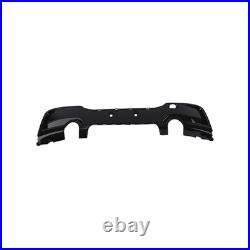 Black Rear Kit for BMW F20 F21 1 Series M Sport 11-15 PP Bumper Diffuser