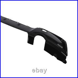 Black Rear Kit for BMW F20 F21 1 Series M Sport 11-15 PP Bumper Diffuser