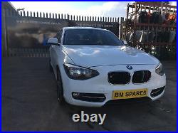 Bmw 1 Series 11-15 F20 F21 Sport Line Rear Bumper No Pdc Alpine White 300