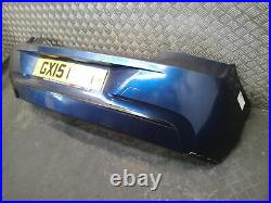 Bmw 1 Series Bumper Rear Blue A76 Sport Pdc 7293557 F20 2011-2015