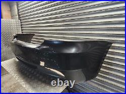 Bmw 1 Series E82 Bumper Rear Complete In Black M-sport 2007 2010