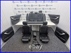 Bmw 1 Series F20 Complete Sport Interior Seats Door Cards Black Leather Heated