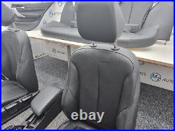 Bmw 1 Series F20 Complete Sport Interior Seats Door Cards Black Leather Heated