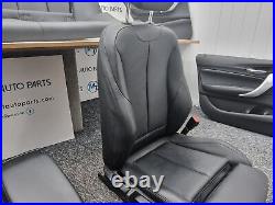 Bmw 1 Series F20 Complete Sport Interior Seats Door Cards Black Leather Heated