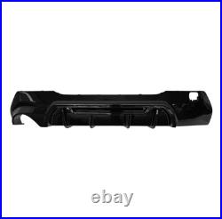 Bmw 1 Series F40 19+ Gloss Black Rear Diffuser M Sport Single Exhaust