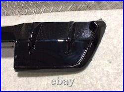 Bmw 1 Series F70 M Sport Rear Bumper Lower Diffuser In Gloss Black 2024